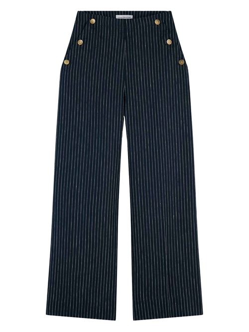 Pantalone gessati in misto lino Tommy Hilfiger | WW0WW510930BI